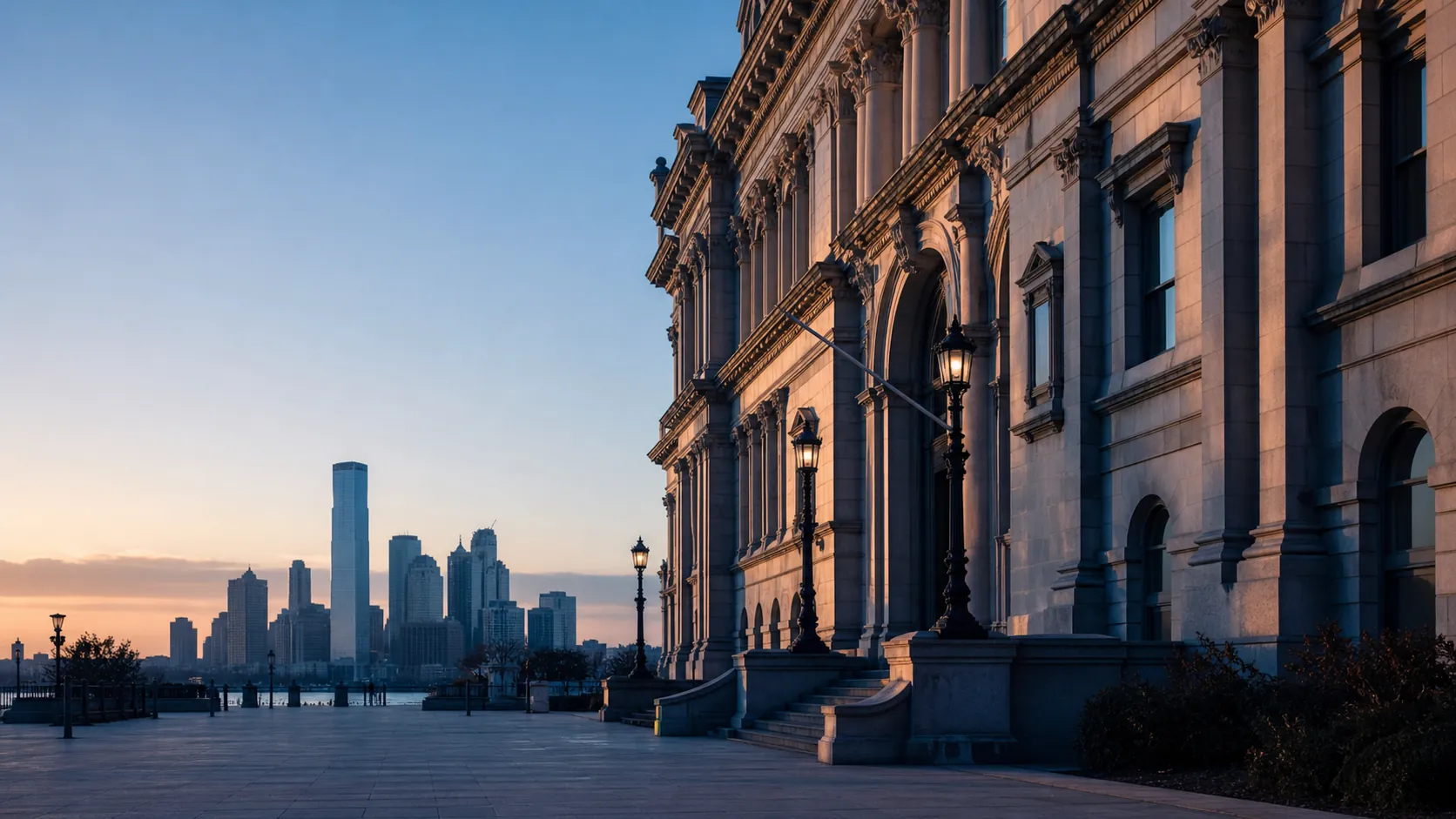 Historic civic architecture in Jersey City
