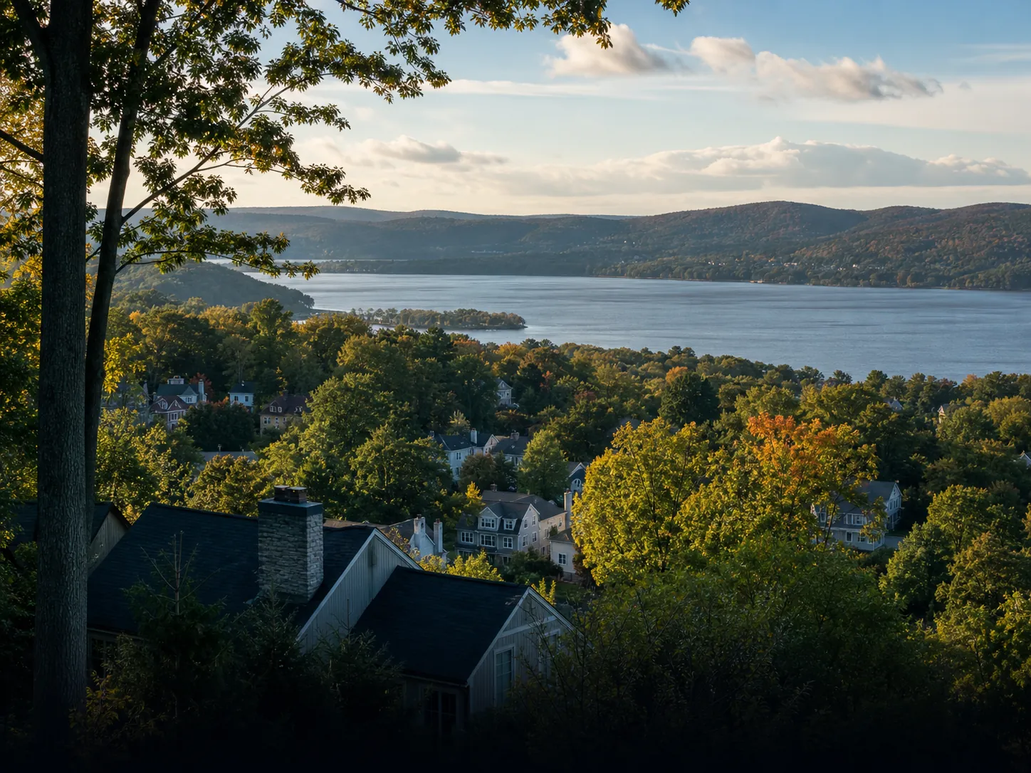 Rockland County neighborhood near the Hudson River